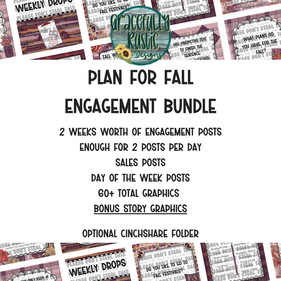 Planning for Fall | Engagement Bundle