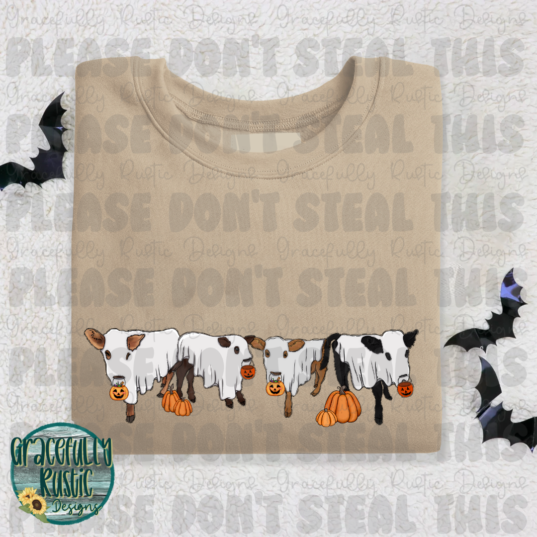 Halloween Ghost Cows | Semi Exclusive Design