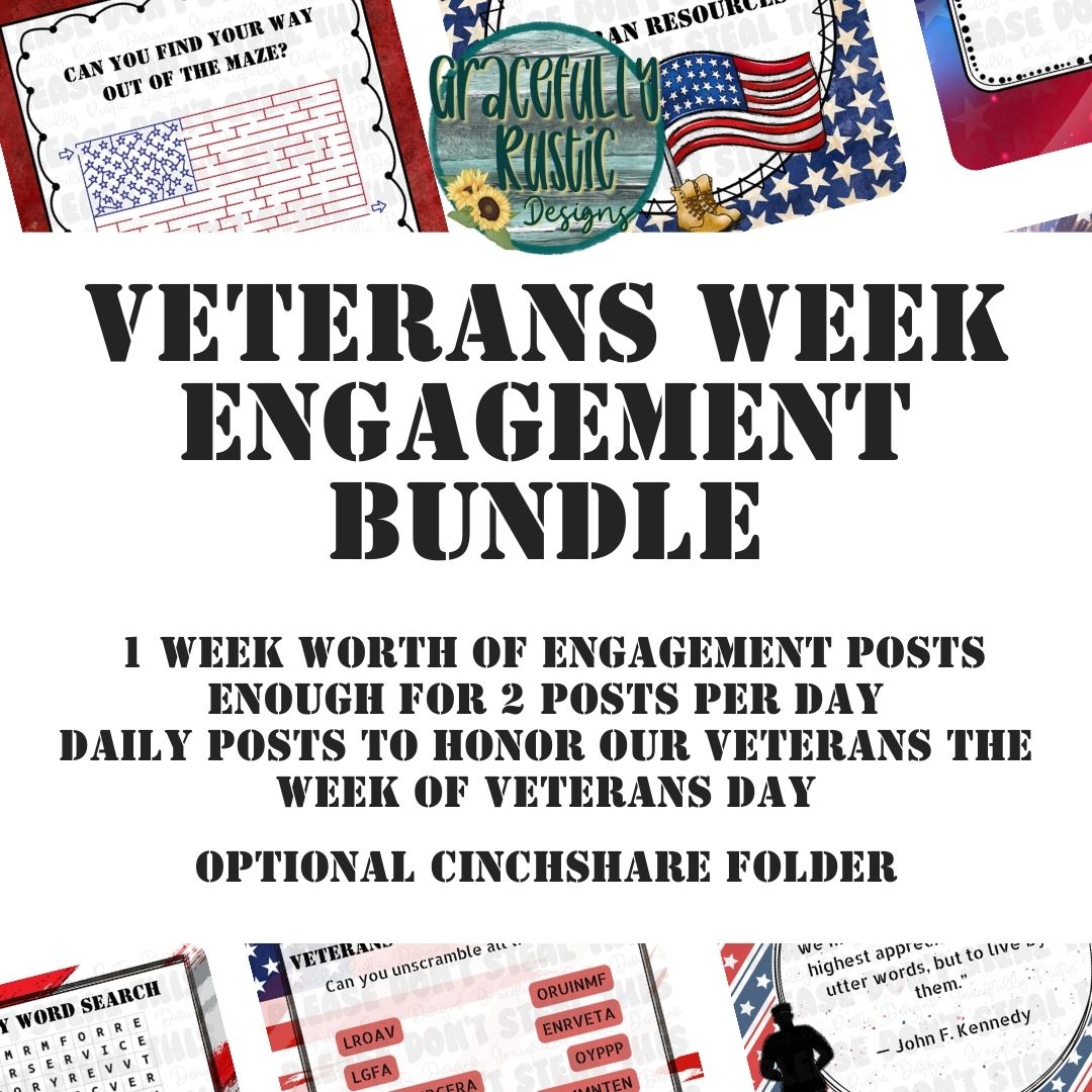 Veterans Week | Engagement Bundle