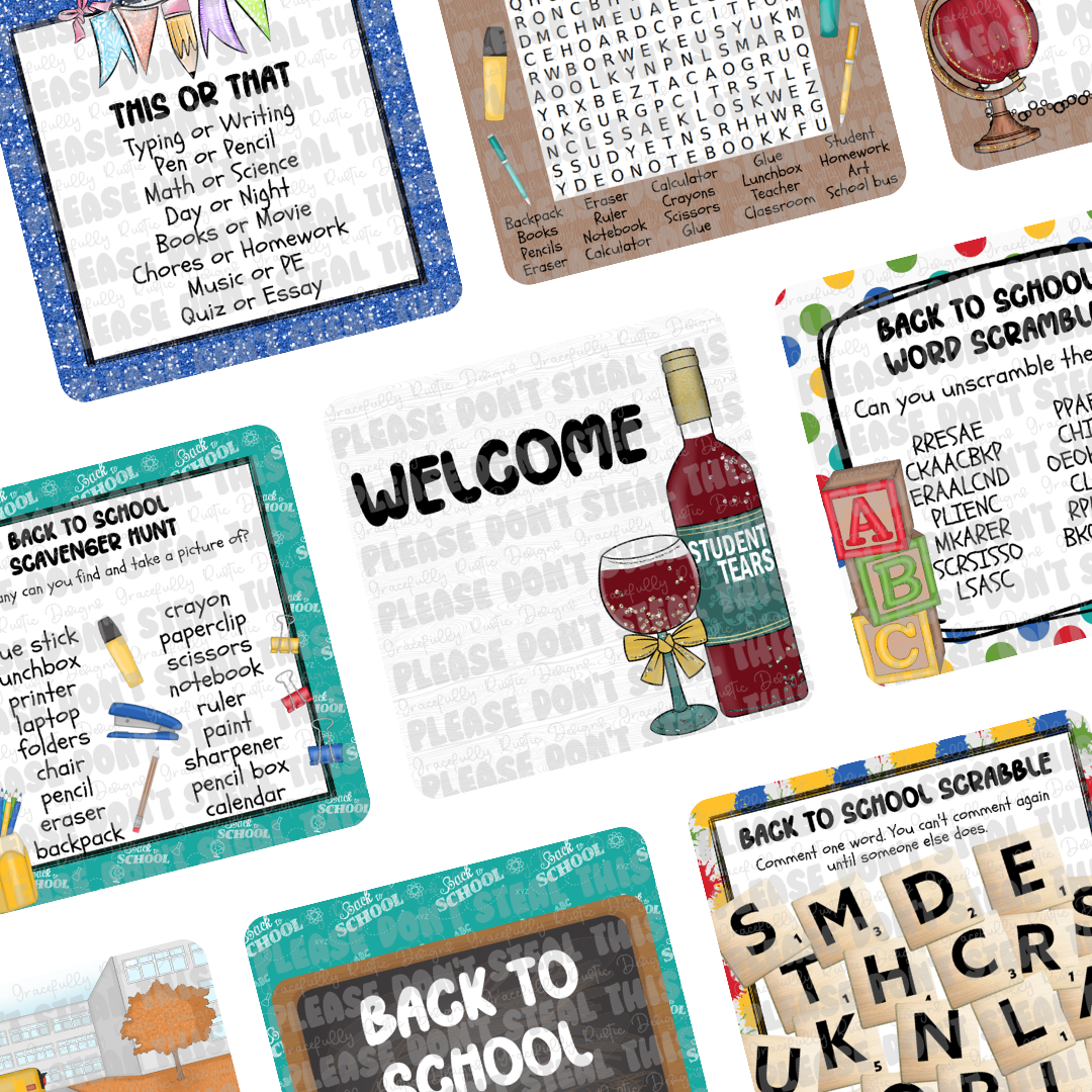 Back to School | Engagement Bundle