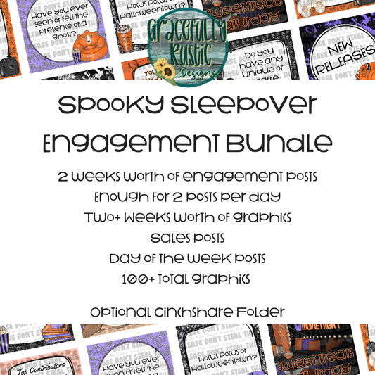 Spooky Sleepover | Engagement Bundle