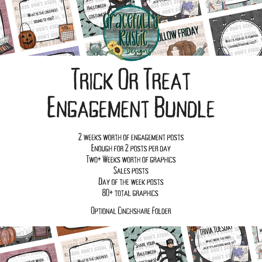 Trick or Treat | Engagement Bundle