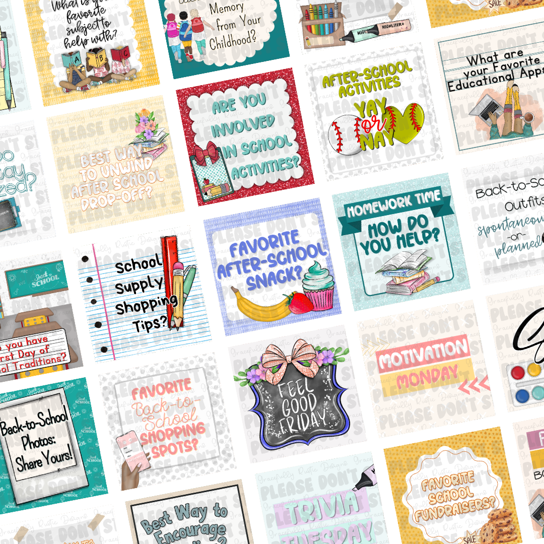 Back to School 2024 | Engagement Bundle