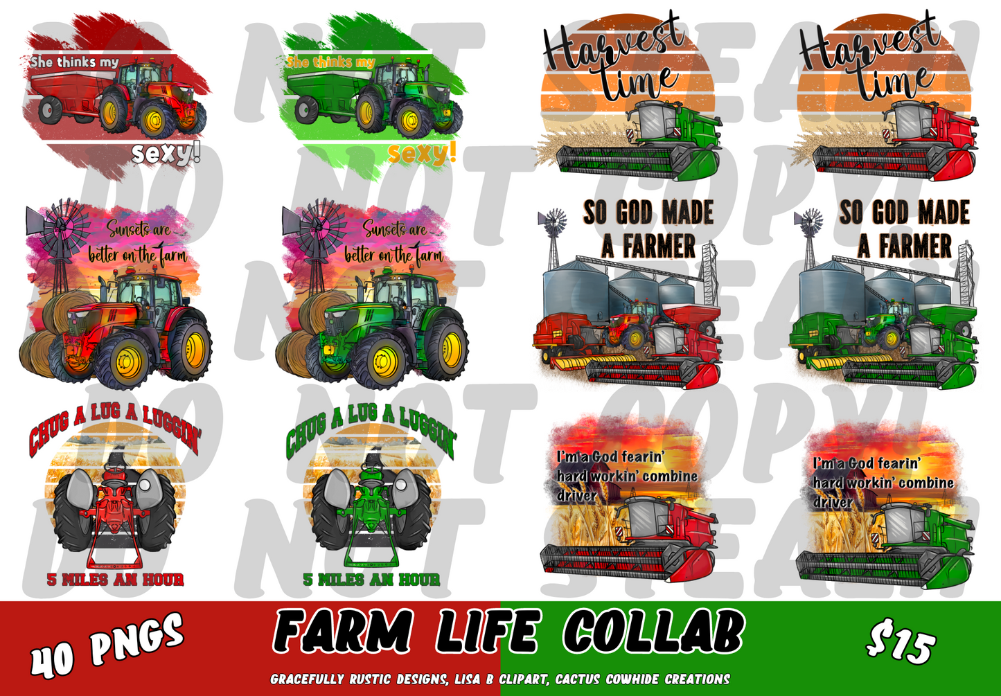 Farm Life Collab Bundle | PNG