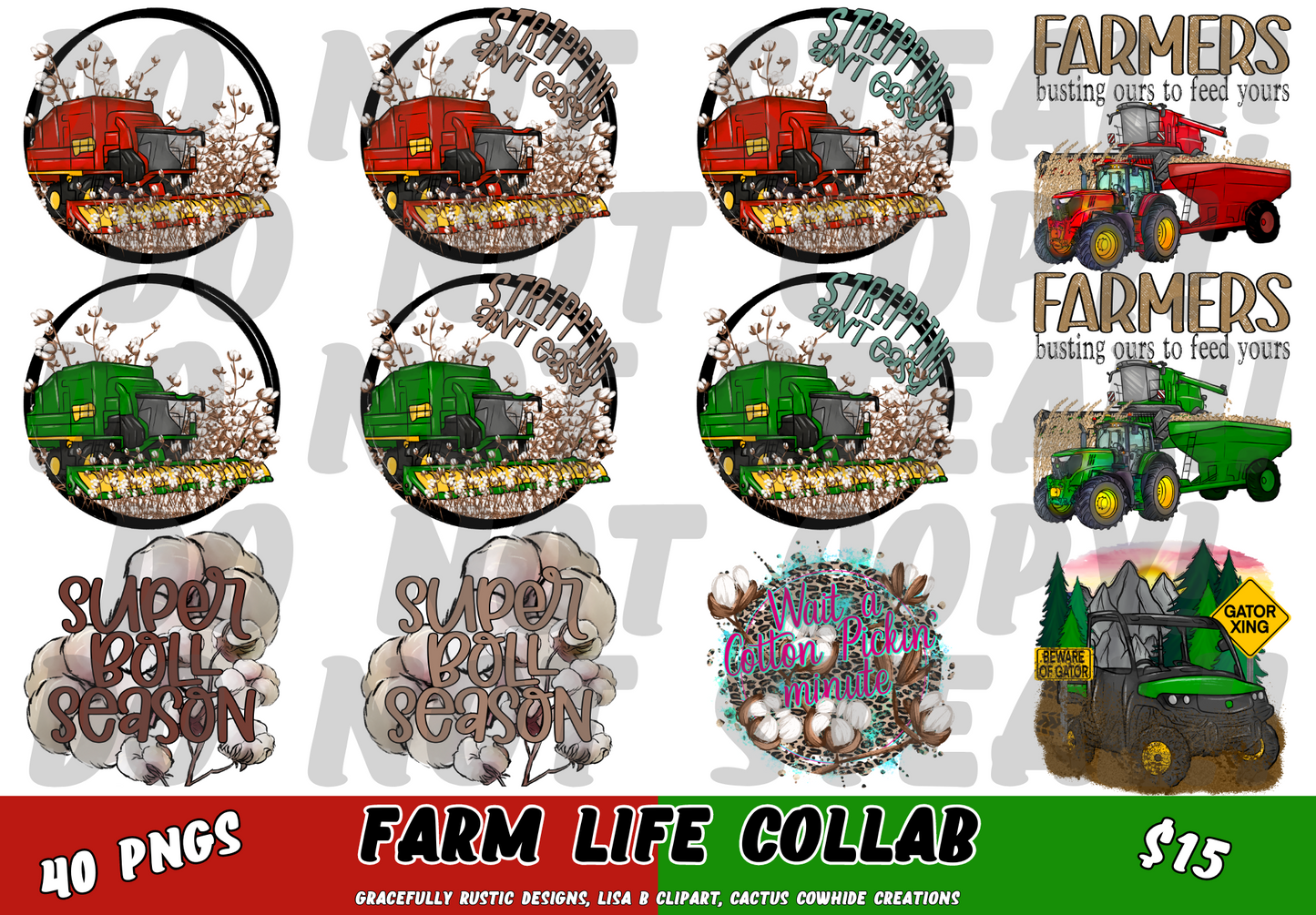 Farm Life Collab Bundle | PNG