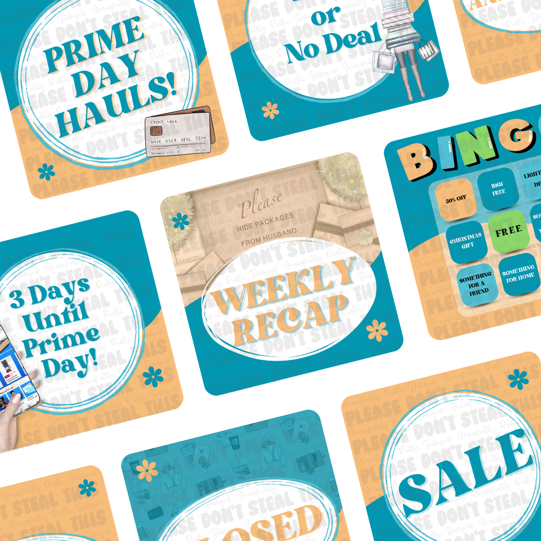 Prime Day | Amazon Themed | Engagement Bundle