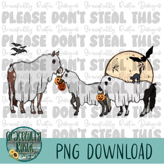 Halloween Ghost Horses | Semi Exclusive Design