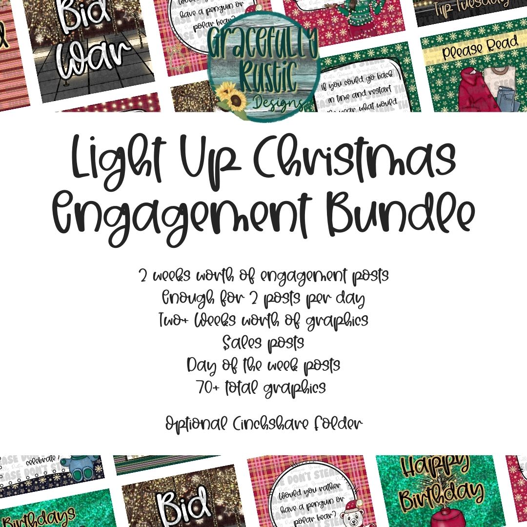 Light Up Christmas | Engagement Bundle