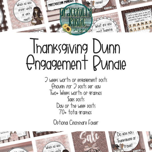 Thanksgiving Dunn | Engagement Bundle