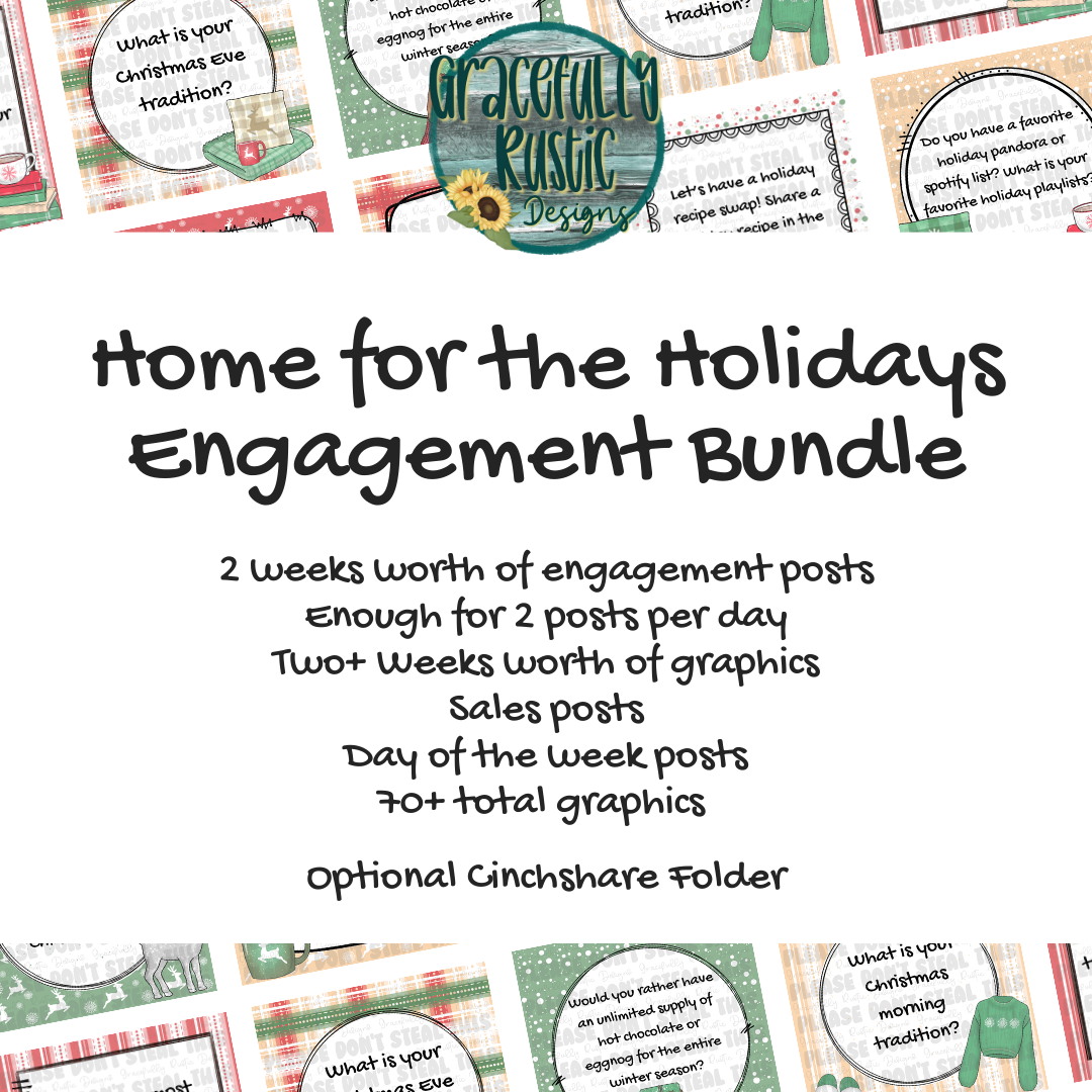 Home for the Holidays | Engagement Bundle