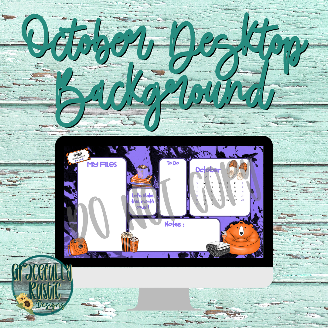 October 2023 | Spooky Sleepover | Salem Witch | Desktop Organizer