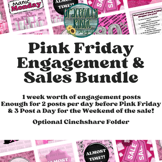 Pink Friday | Engagement Bundle