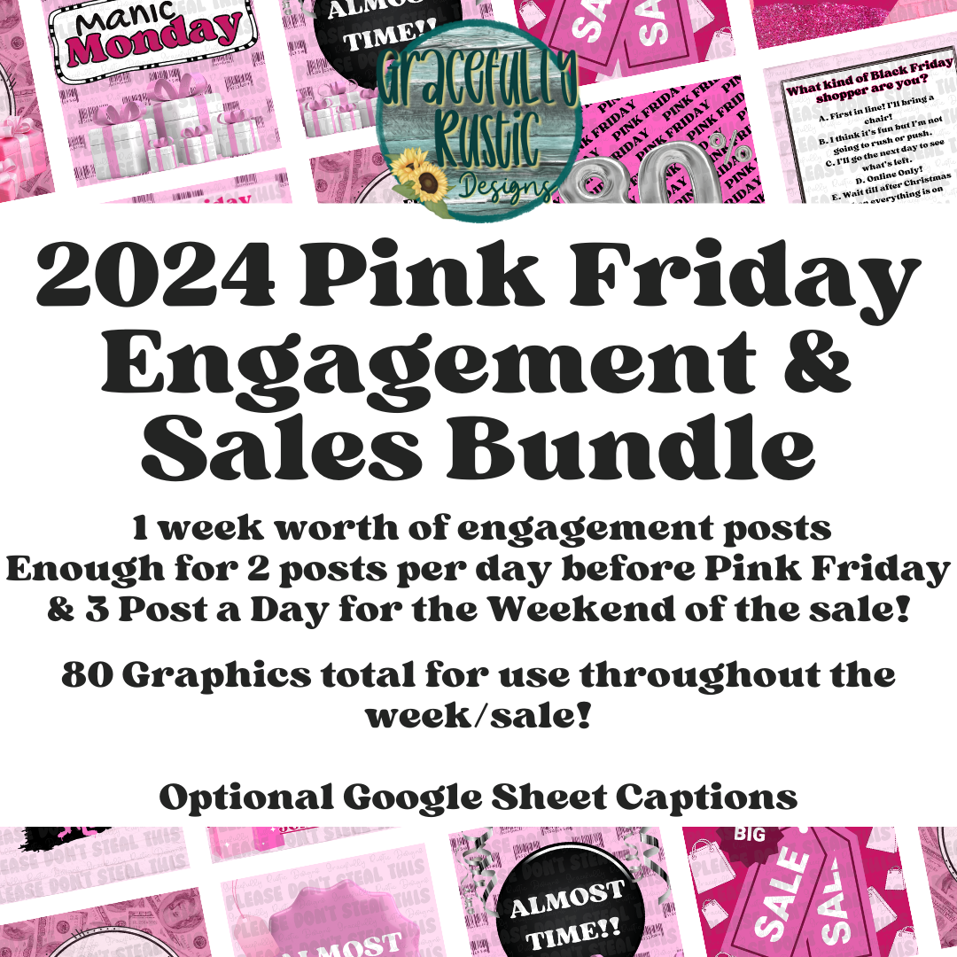 2024 Pink Friday | Engagement Bundle