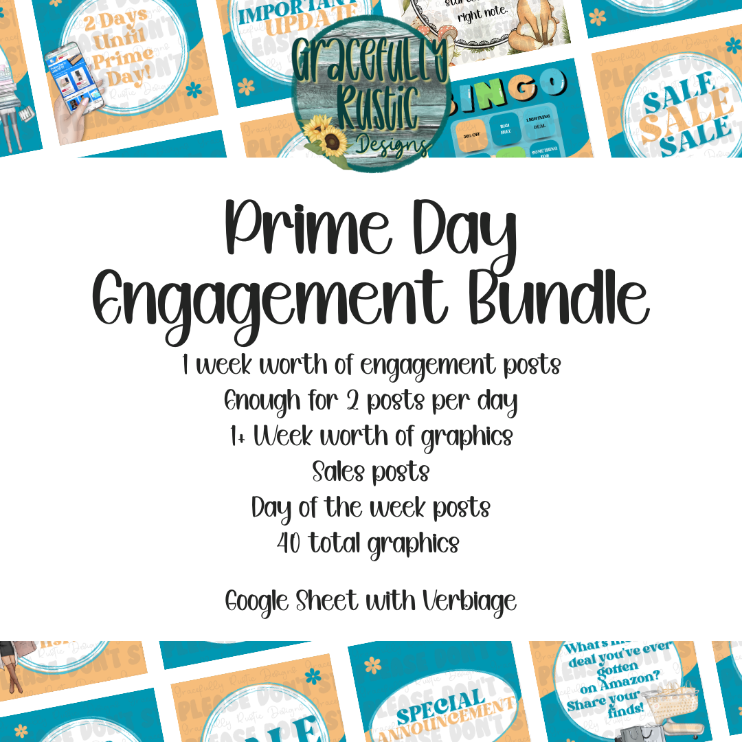 Prime Day | Amazon Themed | Engagement Bundle