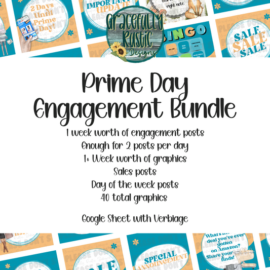 Prime Day | Amazon Themed | Engagement Bundle