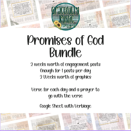 Promises of God | Engagement Bundle