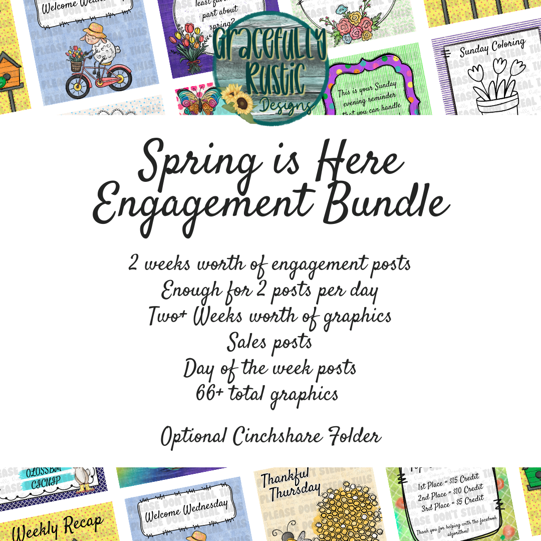 Spring is Here | Engagement Bundle