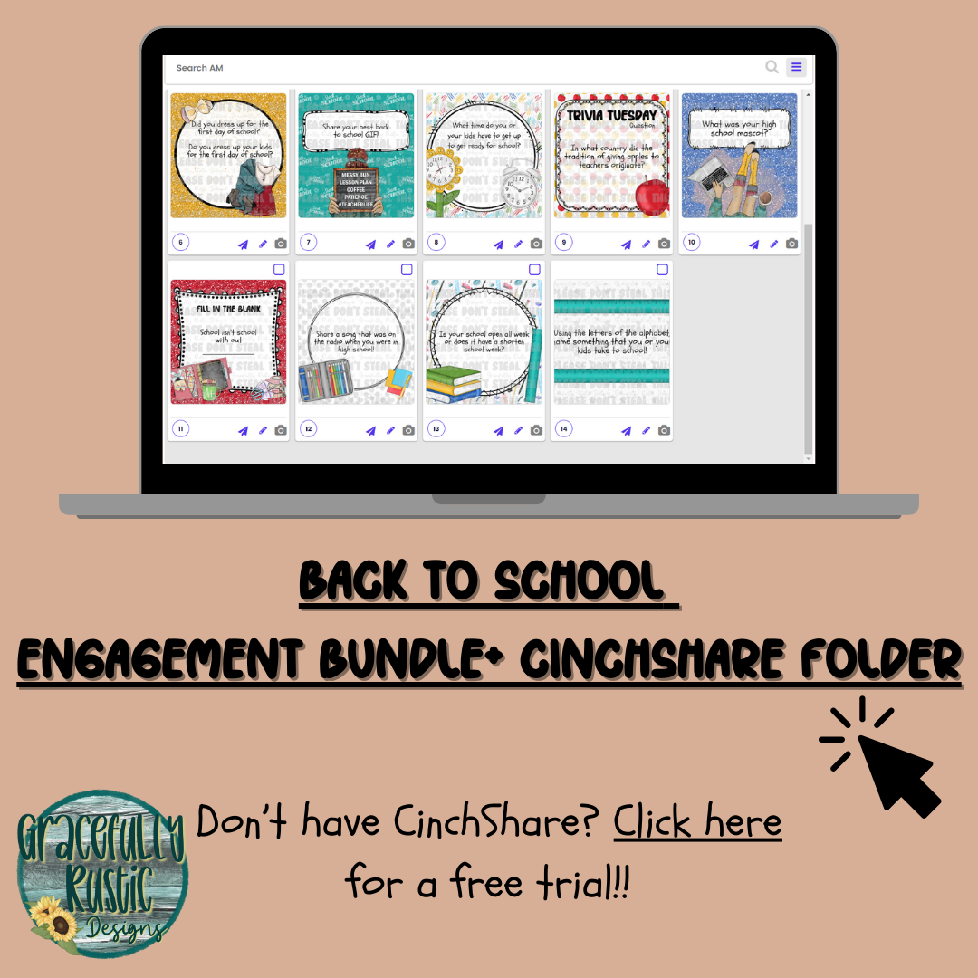 Back to School | Engagement Bundle