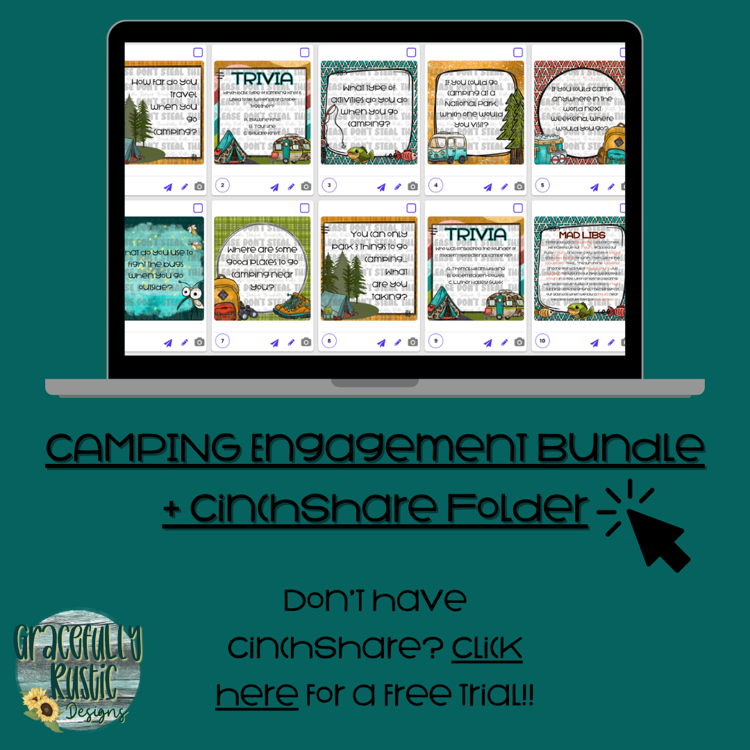 Camping Engagement Bundle