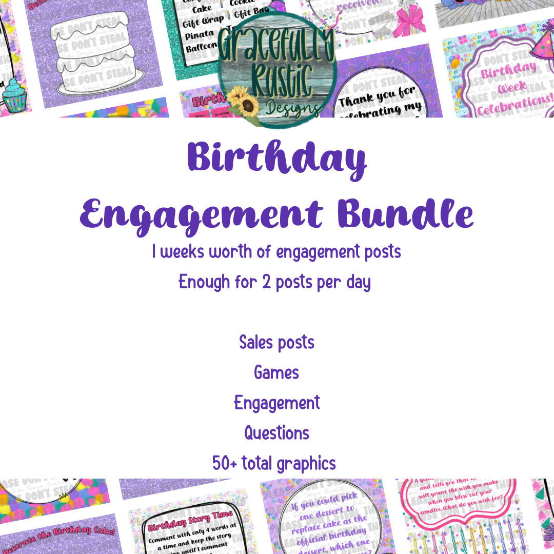 Birthday Engagement Bundle