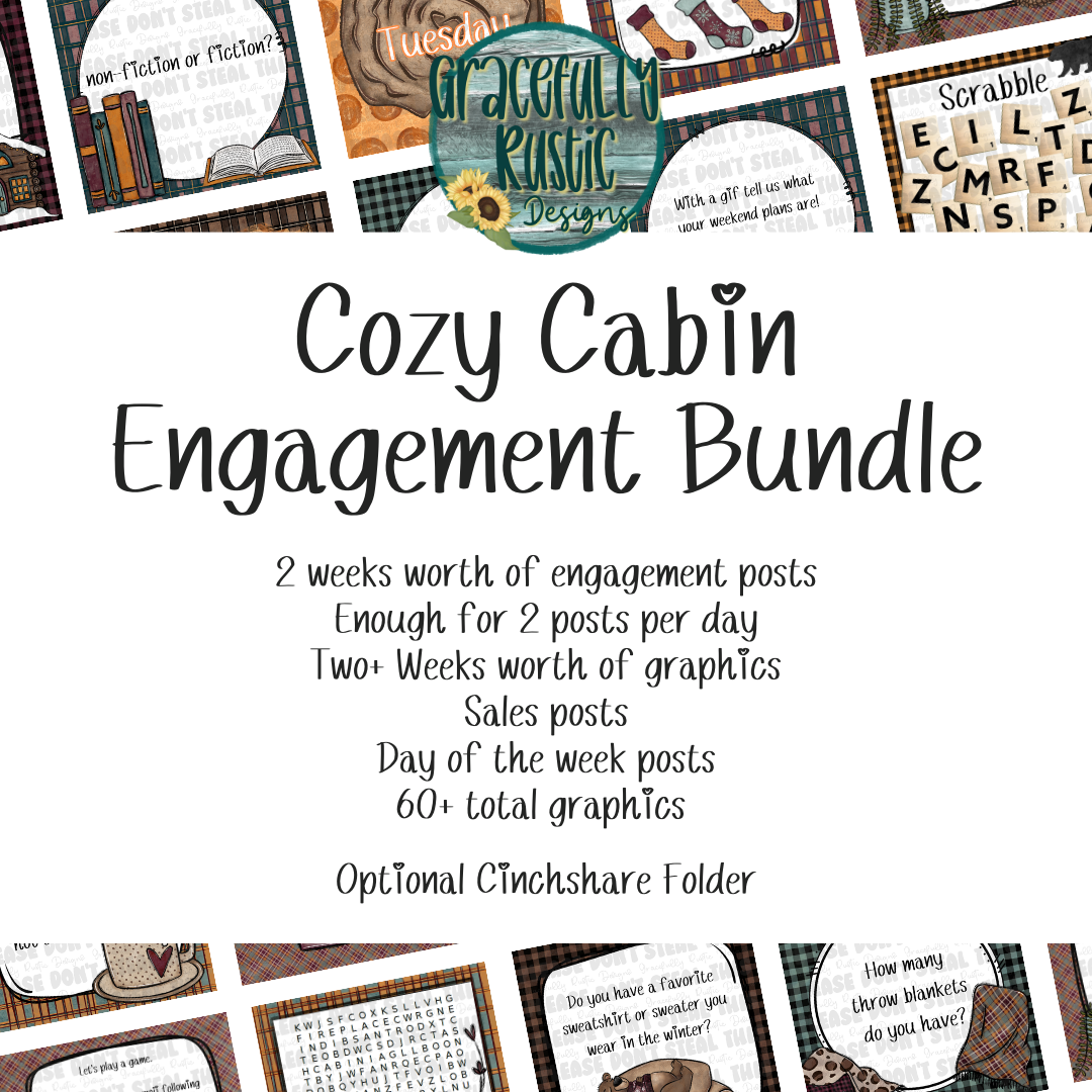 Cozy Cabin | Engagement Bundle