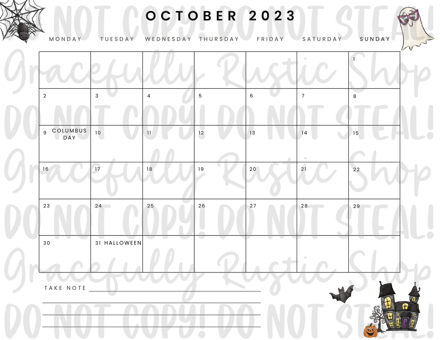 2023 Calendars Canva Template