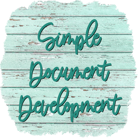 Simple Document Development