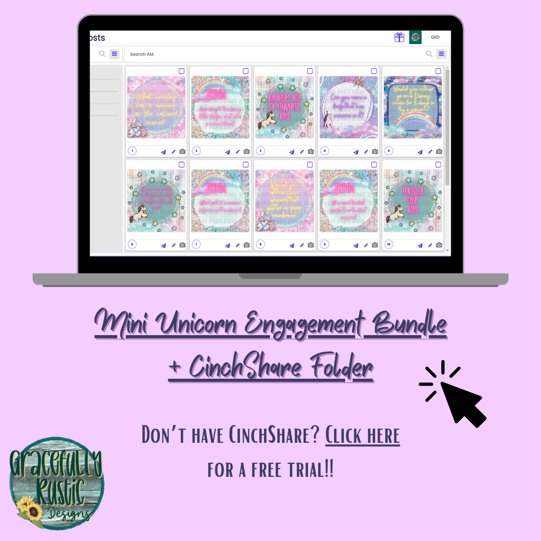 Mini Unicorn Engagement Bundle