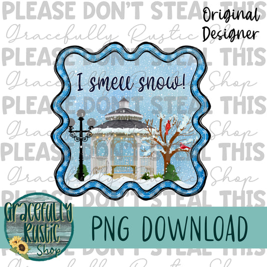 I Smell Snow | Full Color | PNG