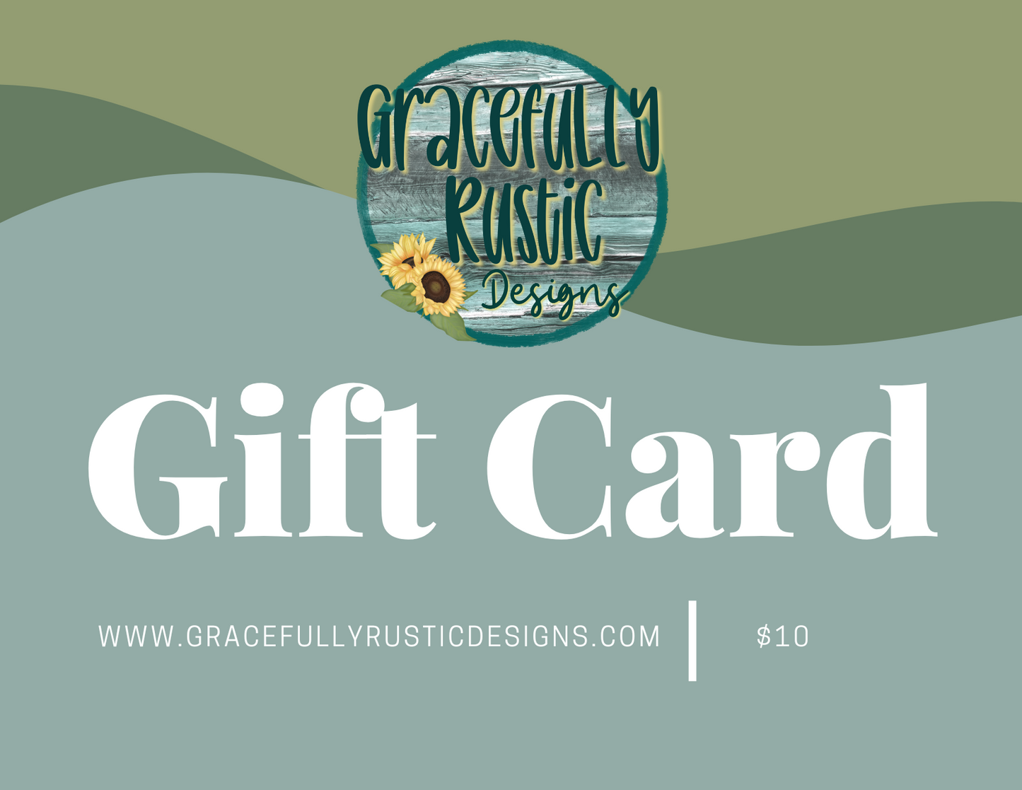 Gracefully Rustic Designs Gift Card