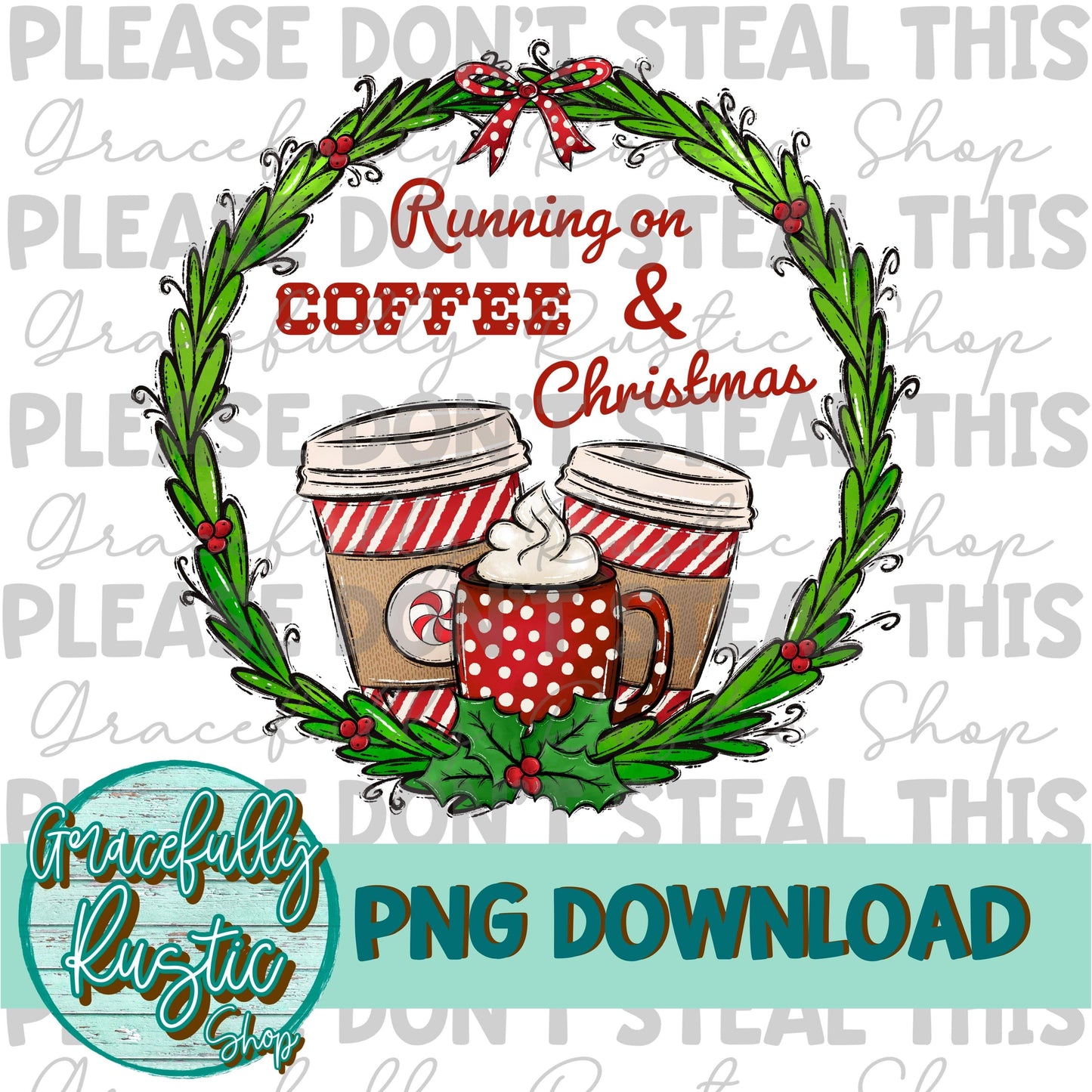 Running of coffee & Christmas