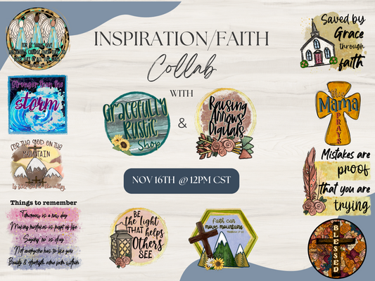 Inspirational/Faith Collab Bundle | PNG