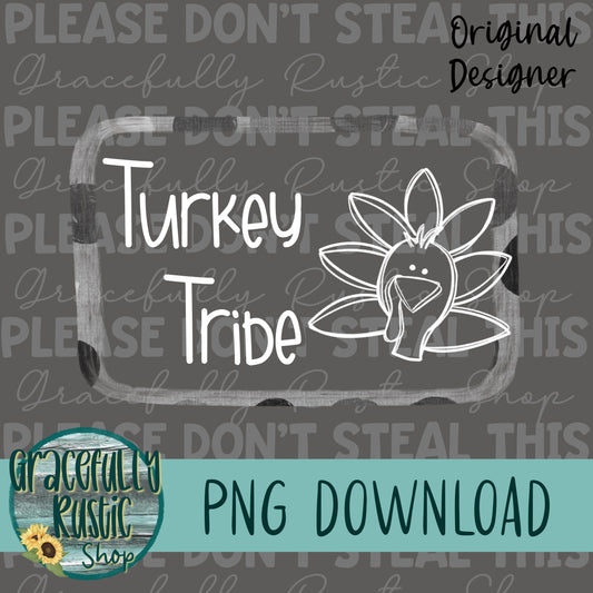 Turkey Tribe | Single Color - White