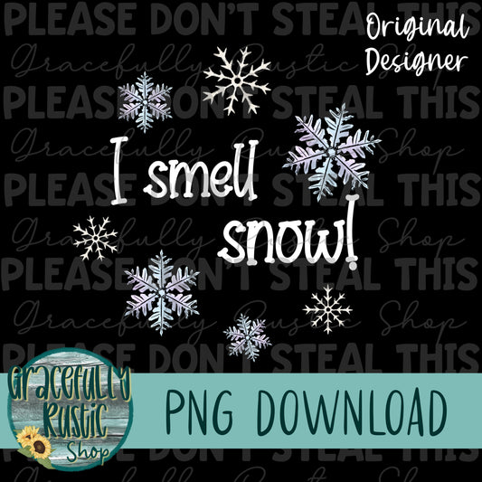 I smell snow! | PNG