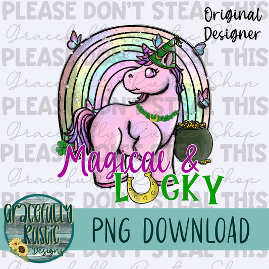 Magical & Lucky | Full Color | PNG